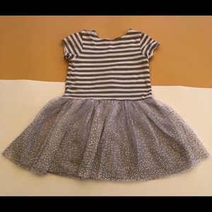 Girl toddler dress glittering tulle